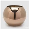 Enzo De Gasperi EDG Enzo De Gasperi Vaso Sfera in Acciaio H33xD40 cm