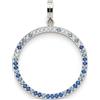 Jewels by Leonardo, ciondolo clip & mix Clarence - ciondolo a catena in acciaio inox color argento - pavé - regalo per donne - 024953, 4,8 cm, Acciaio inossidabile, Nessuna pietra preziosa