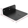 Staffa di montaggio a parete nera per altoparlante per denon HOME 400 15
