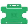 MCO Service Portabadge single side orizzontale BIO ECO Verde (100 pezzi)