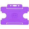 MCO Service Portabadge single side orizzontale BIO ECO Viola (100 pezzi)