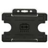 MCO Service Portabadge single side orizzontale BIO ECO Nero (100 pezzi)