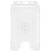 MCO Service Portabadge single side Verticale BIO ECO Trasparente (100 pezzi)