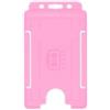 MCO Service Portabadge single side Verticale BIO ECO Rosa (100 pezzi)
