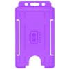 MCO Service Portabadge single side Verticale BIO ECO Viola (100 pezzi)