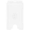 MCO Service Portabadge single side Verticale BIO ECO Bianco (100 pezzi)