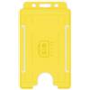 MCO Service Portabadge single side Verticale BIO ECO Giallo (100 pezzi)