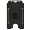 MCO Service Portabadge single side Verticale BIO ECO Nero (100 pezzi)