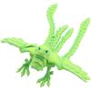 Shurhome Figura mobile fenice con occhio realistico per e decorazioni per ufficio, design stampato 3D altamente dettagliato, da collezione, regalo di fenice mobile con ala mobile