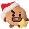 Aurora Linea Friends BT21 Aurora 61494 Mascotte peluche 11 cm SHOOKY Winter