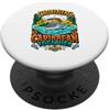 Caribbean Travel Crew Designs Crociera ai Caraibi 2026 Viaggio di squadra per le vacanze in famiglia PopSockets PopGrip Adesivo