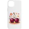 Fruits Fruit Lover Gifts Custodia per iPhone 14 Plus Cherry Red Summer Cherry Lover Fruit Seasonal