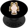 Gamer Meme Steal Deals Meowl Gen Alpha Owl Cat Brainrot Meme Brain Rot PopSockets PopGrip Adesivo
