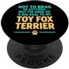 Mom With Retro Pop Vibe Sarcastic Humoro Divertente Taco Dog con stravagante stile Van Gogh PopSockets PopGrip Adesivo