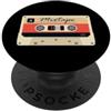 RETRO TECH MERCH Nastro a cassetta Vintage Tech Mixtape PopSockets PopGrip Adesivo