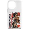 Street Dogs Custodia per iPhone 13 Pro Cane bassotto Pop Art basso profilo alto impatto