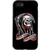 Urban Empyre Custodia per iPhone SE (2020) / 7/8 Grim Reaper x The Big Sleep Tradizionale Tatuaggio Flash