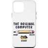 Old Pencil Designs with sarcasm and humo Custodia per iPhone 12 mini Il computer originale sarcastico divertente IT Tech Print Cancella