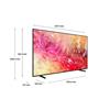 Samsung TV LED 75" SAMSUNG 4K UE75U8092FUXXH SMART TV EUROPA BLACK