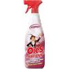 OièS Saniessenza Detergente Profumato 750 ml - Profumatore Ambiente 5 in 1 Spray Igienizzante Multiuso per Pavimenti e Superfici - Profuma, Igienizza, Deodorizza, Deterge e Spolvera - Porpora
