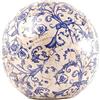 Esschert Design - Sfera in Ceramica, Colore Blu