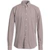 XACUS - Camicia a quadri - Cioccolato