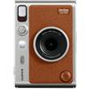 Fujifilm instax mini EVO Hybrid camera and smartphone printer, BROWN Brown mini camera on