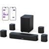 ULTIMEA Soundbar 7.1ch per TV, Sistema Audio Surround per Home Cinema, 4 Altopar