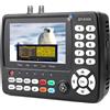 Szbox Misuratore di segnale DVB-S2, T2, terrestre HD, sat finder, LCD 4,3
