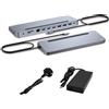 I-TEC USB-C ERGO DOCK + CHARGER 3X LCD + CHARGER 100W (BUNDLE)