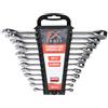 FX TOOLS - Set Chiavi Combinate 12 Pezzi in Acciaio Cromo Vanadio