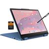 LENOVO IDEAPAD FLEX 3 12IAN8 Intel N-series N100, 8GB, 128GB eMMC, 12.2" 1920 x 1200, Chrome, Silver, DE Keyboard