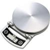 TANITA KD-400 Bilancia cucina digitale 5 kg, inox, pieghevole, argento, LCD