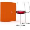 Stölzle Lausitz Calici Bordeaux Power Set di 2, 650 ml - Bicchieri di Vino Alta Qualità Ideali per Bordeaux - Calici in Cristallo Moderni per Esaltare il Gusto - Lavabili in Lavastoviglie