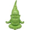 L & P Home & Gifts Lesser & Pavey gnomi che si comportano male yoga, statuette e ornamenti verdi per la casa e l'ufficio, accessori decorativi per interni ed esterni, bel regalo per donne e uomini