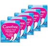 Carefree Salvaslip in cotone fresco profumato, confezione da 5 = 280 salvaslip
