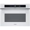 Whirlpool Forno a Microonde da Incasso Combinato Ventilato con Grill Capacità 40 Litri Potenza 900 Watt Larghezza 60 cm Funzione Crisp / Jet start / Jetdefrost / Tecnologia 6° Senso colore Bianco - WMW57DHMW