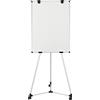 Bi-Office Earth Kyoto Lavagna Portablocco Treppiede, Superficie In Acciaio Laccato Magnetico, 70 x 100 cm (formato Euro), Superficie Cancellabile A Secco, Cornice In Alluminio