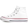 Converse Converse Chuck Taylor all Star 3j253c - Sneaker a Collo Alto Unisex Bambini, Bianco (White 3j253c), 30 EU