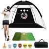 LynxFlex Rete pratica da golf, 300 x 200 cm, con tappetino per colpire, reti di aiuto per allenamento con bersaglio in nylon