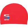 SEAC Cuffia in Tessuto JR, ideale per Nuoto da Piscina in Tessuto Unisex Bambini, Rosso, Small