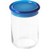 OMADA Barattolo in Plastica 1L, Contenitore Alto per Freschezza Alimenti | Ideale per Conservare Pasta, Biscotti, Sale, Caffè, Zucchero, 12x H15,5 cm, Collezione Trendy