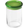 OMADA Barattolo in Plastica 1L, Contenitore Alto per Freschezza Alimenti | Ideale per Conservare Pasta, Biscotti, Sale, Caffè, Zucchero, 12x H15,5 cm, Collezione Trendy