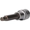 BRILLIANT TOOLS BT022872 Bussola a inserto a esagono incassato 1/2, lunga 100 mm, 7 mm [Powered by KS TOOLS]