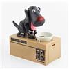 Salvadanaio Elettronico Cane Cagnolino Mangia Ruba Monete a Batteria Automatico
