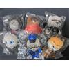 Odd Taxi Mascotte Set 6 Pezzi con Catena Peluche Figure Divertimento Esclusivo