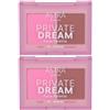 Astra Make-Up Private Dream Face Palette Blush + Bronzer Tonalità 01 Radical 2x1 St