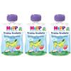 HiPP Biologico Frutta Frullata Pera e mela Frutto del Drago Ribes nero 90 g