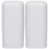 La Saponaria Applicatore Ricaricabile per Biodeo Solido Kiima - Colore Bianco 2x1 St