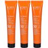 KORFF Fluido Viso Uniformante con Pigmenti Microincapsulati SPF 50+ Tonalitá 02 Dark 50 ml